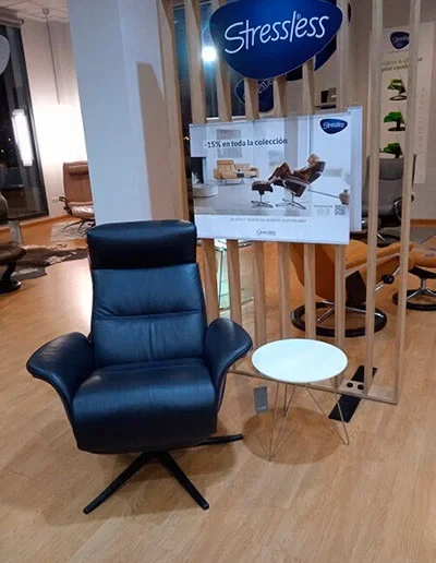 Sillón relax eléctrico de piel IMG 5100 Stressless