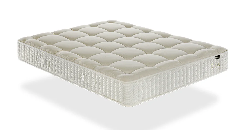 Colchón Duna de Senttix con capas de confort y soporte ergonómico para un descanso reparador.
